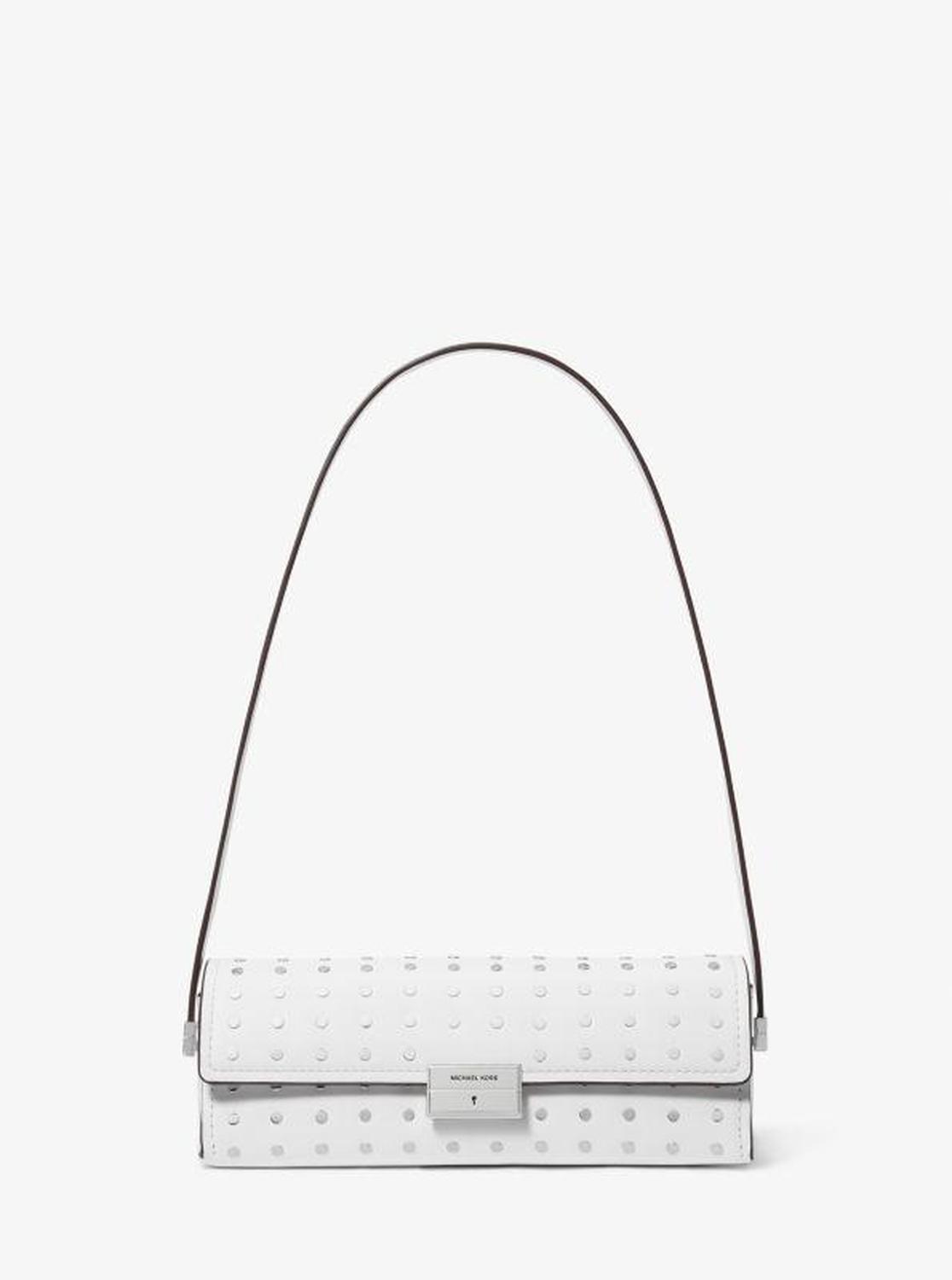 Ludlow Small Studded Leather Convertible Pochette