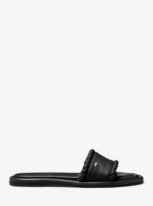 Dana Leather Slide Sandal