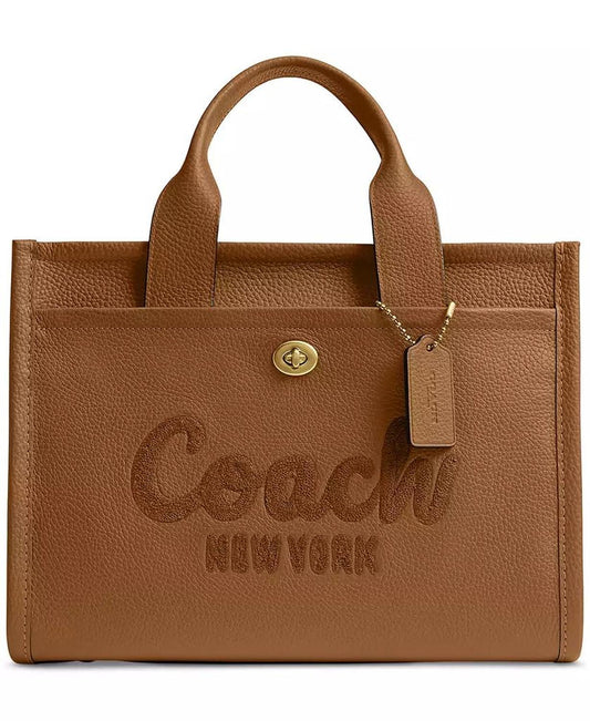 Medium Bubble Leather Cargo Tote Bag