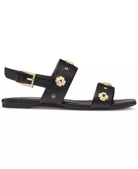 Women's Spade Flower Studded Flat Sandals