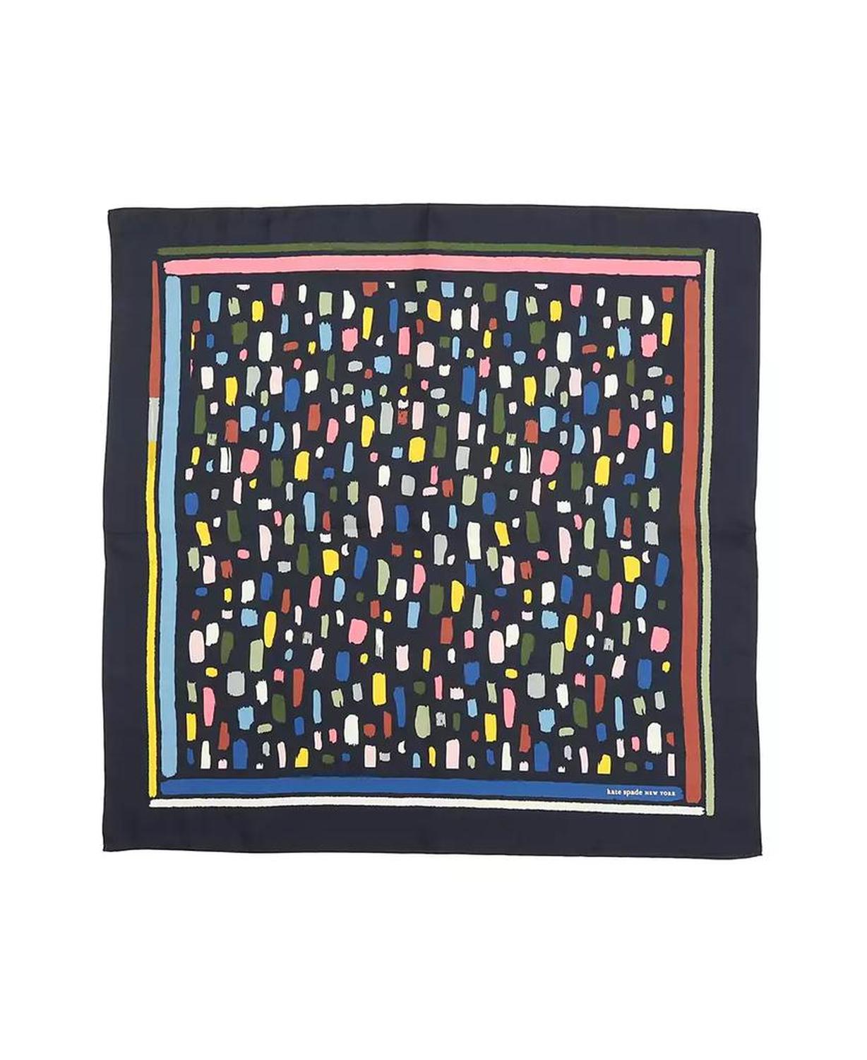 Women's Painterly Strokes Bandana Scarf