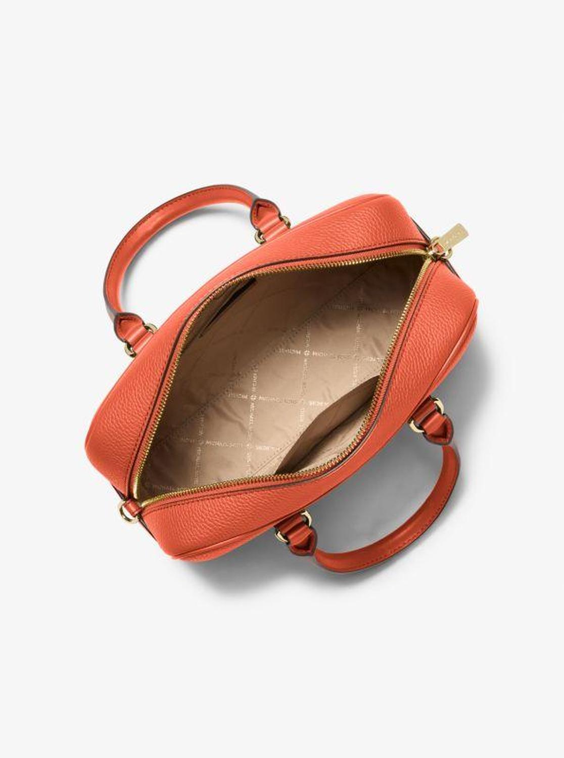 Thompson Pebbled Leather Satchel