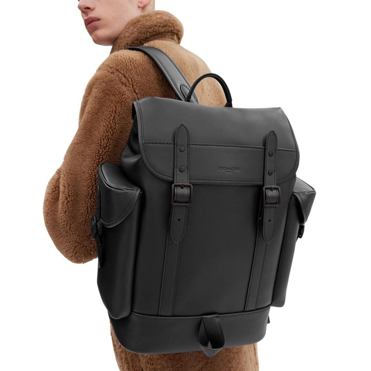 Hitch Leather Backpack