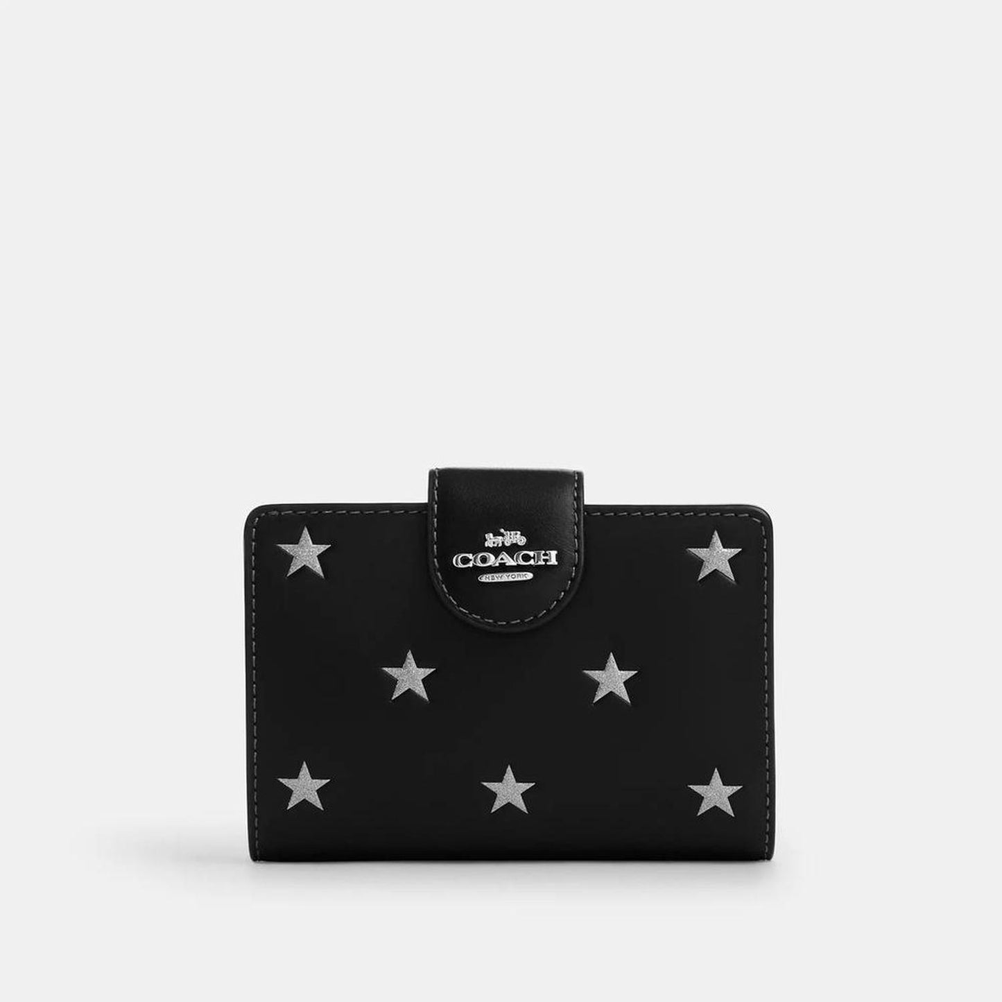 Coach Outlet Medium Corner Zip Wallet With Star Print