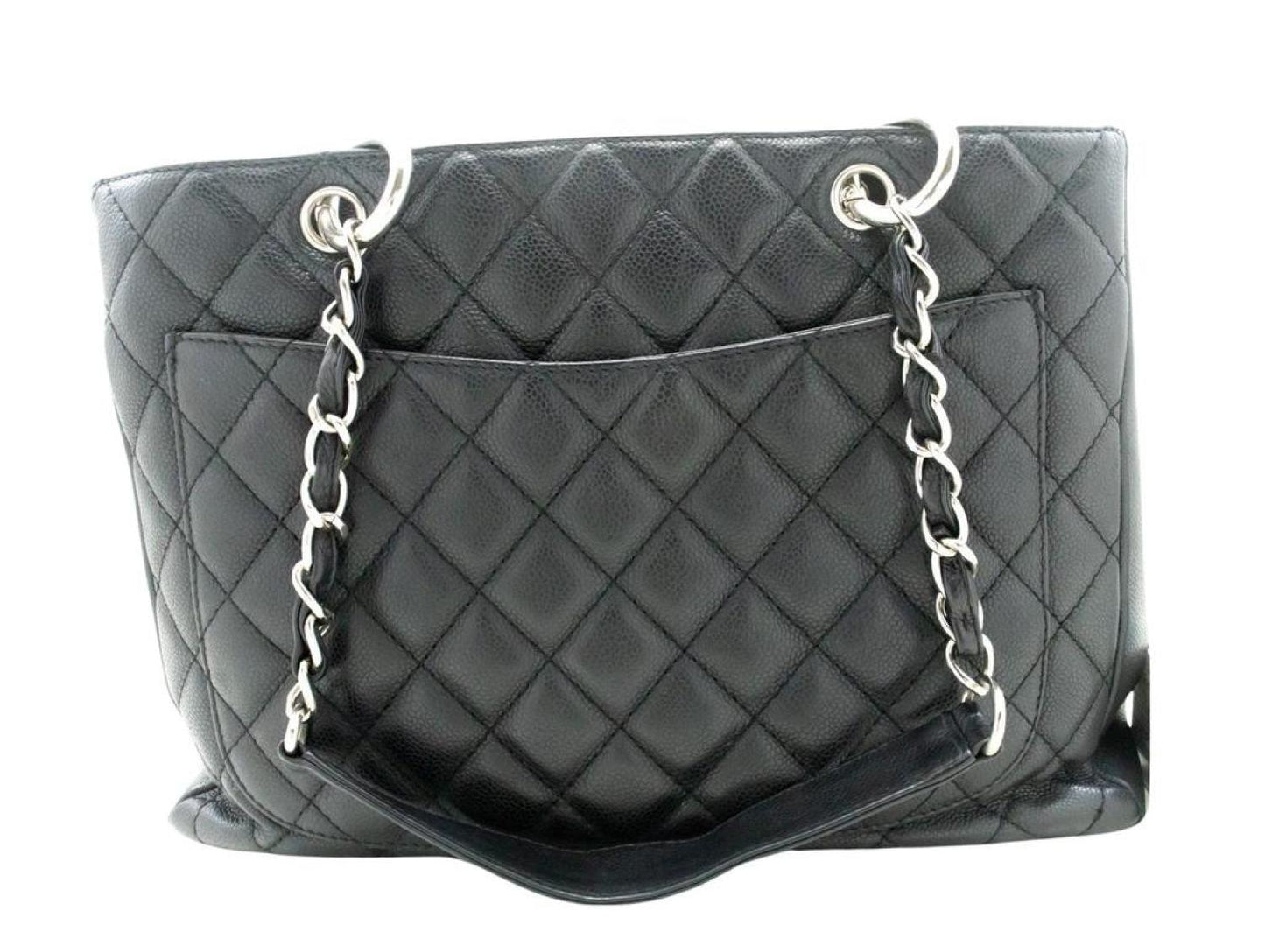 Chanel Gst (Grand Shopping Tote) Leather Tote Bag (Pre-Owned)