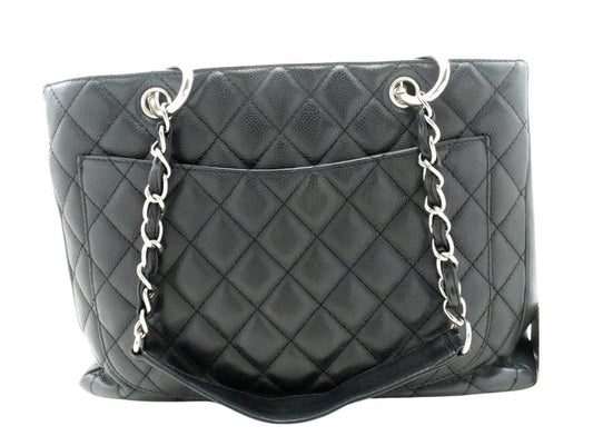 Chanel Gst (Grand Shopping Tote)  Leather Tote Bag (Pre-Owned)