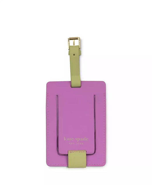 New York Just Mine Initial Luggage Tag, B