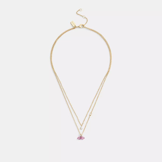 Mini Bow Layered Necklace