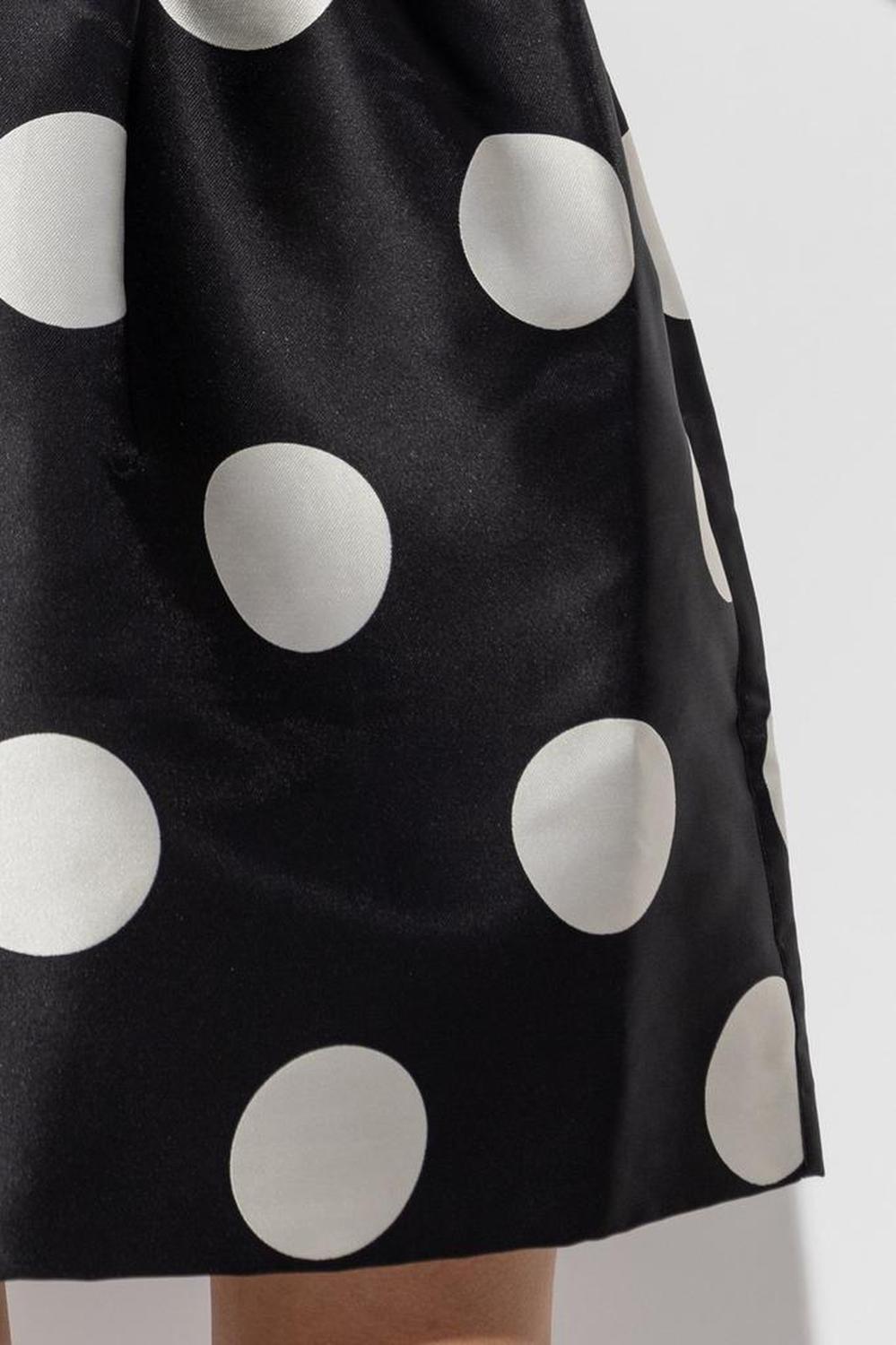 Kate Spade Polka Dot Bow Back Dress