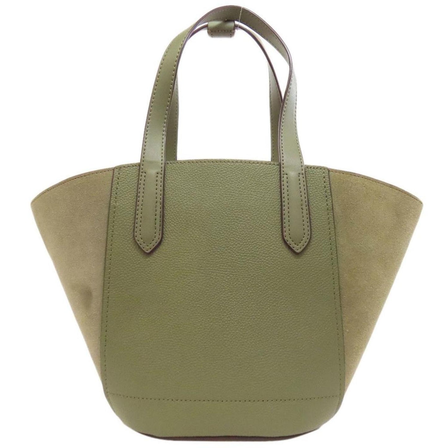 Leather Suede Tote Bag (Pre-Owned)