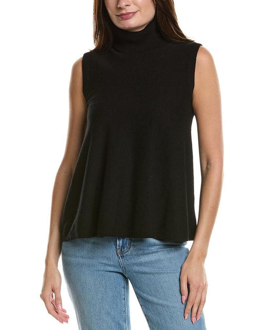 Cashmere Turtleneck Top