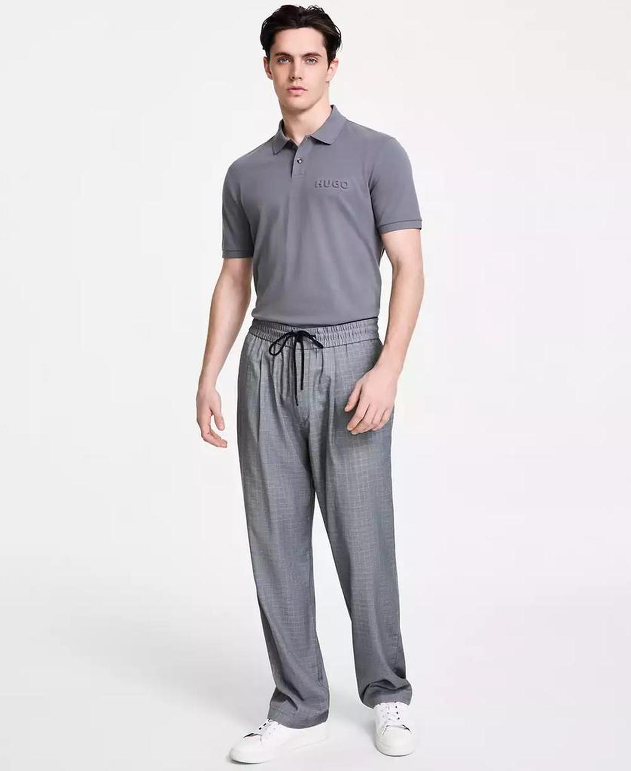 Men's Regular-Fit Dalunos Logo Polo Shirt