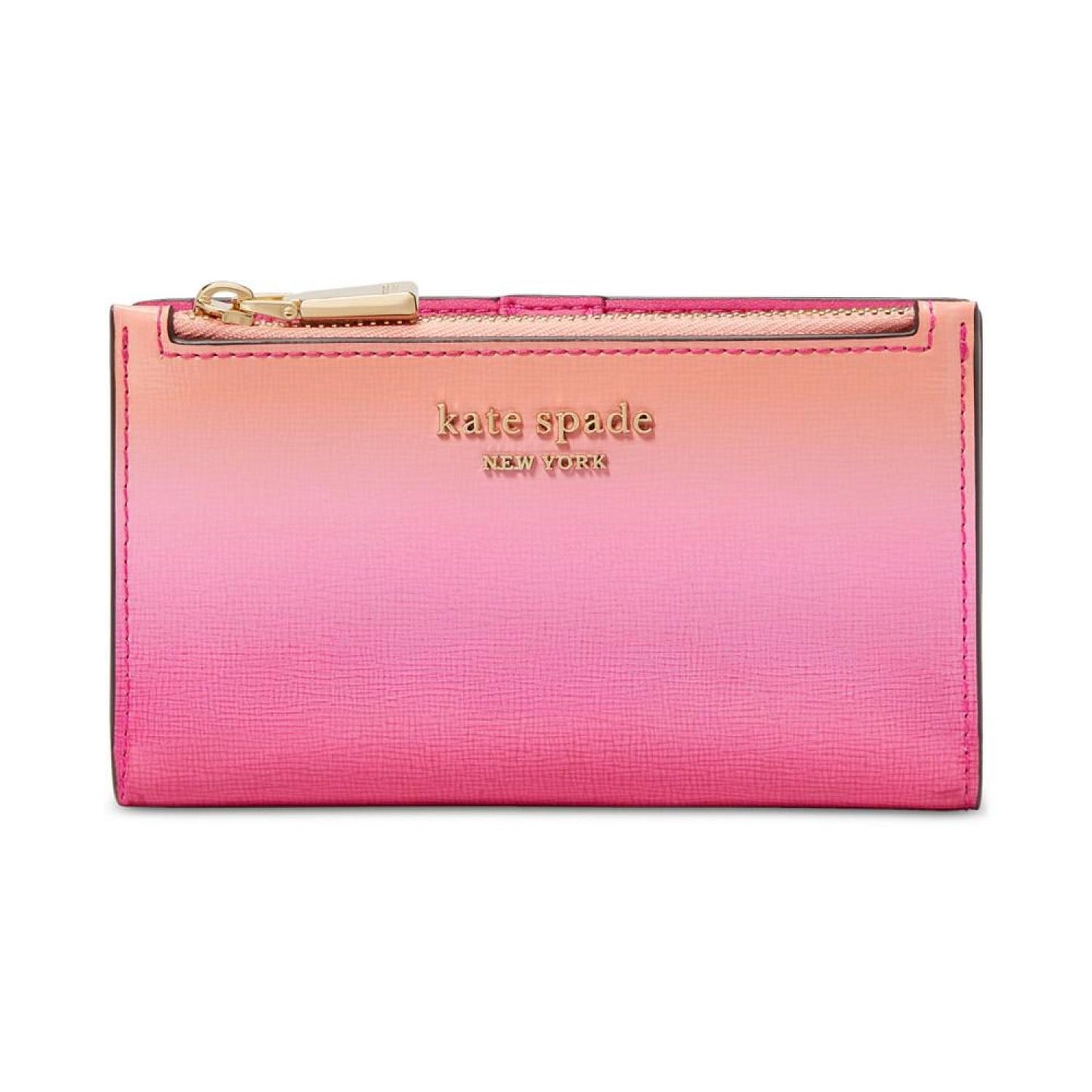 Morgan Ombre Leather Small Slim Bifold Wallet