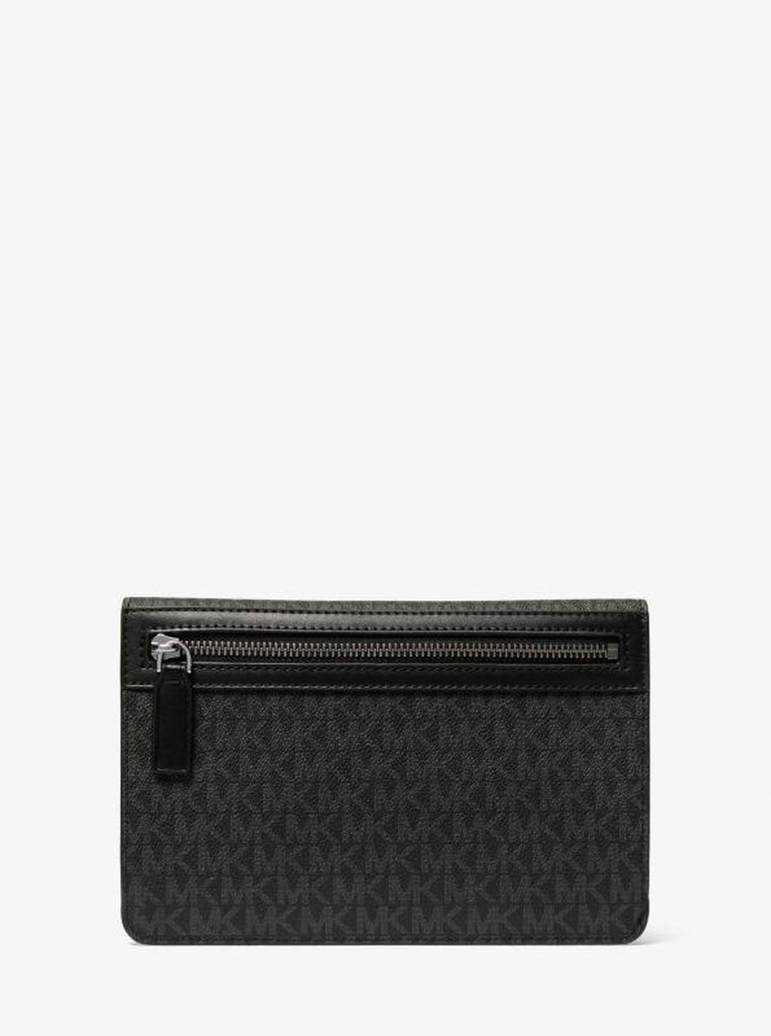 Cooper Large Embellished Signature Logo Travel Wallet