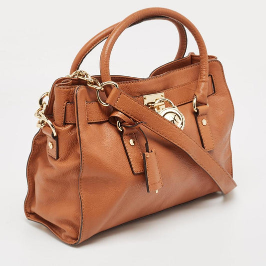 Michael Michael Kors Leather Medium Hamilton East West Tote