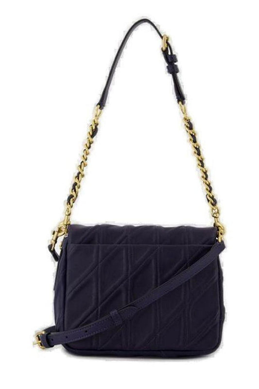 Coach Times Square Tabby Logo Plaque Shoulder Bag