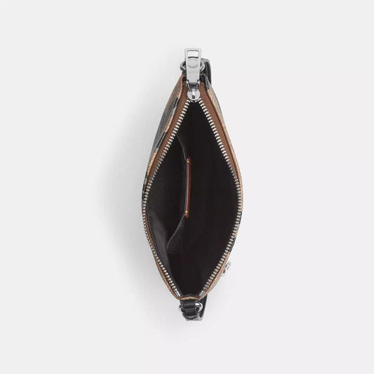 Mini Rowan File Bag In Signature Canvas With Bow Print