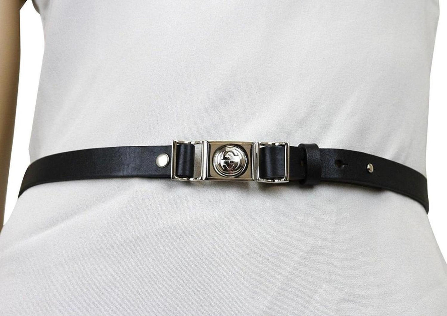 Gucci Women's Silk Interlocking G Belt Dress (42)