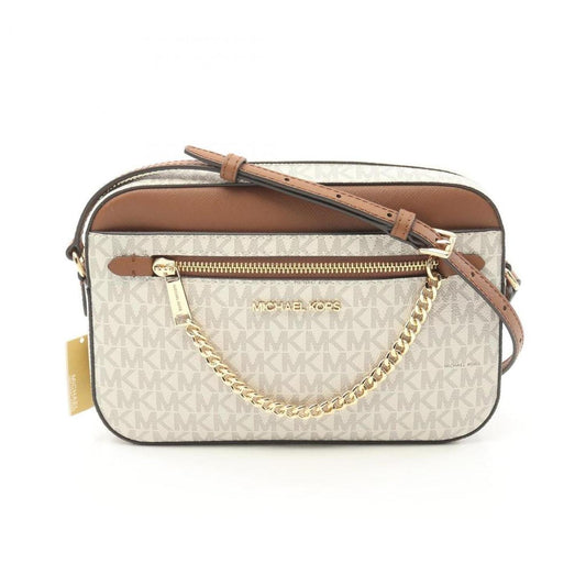 Coated Canvas Pvc Leather Shoulder Bag (Pre-Owned)