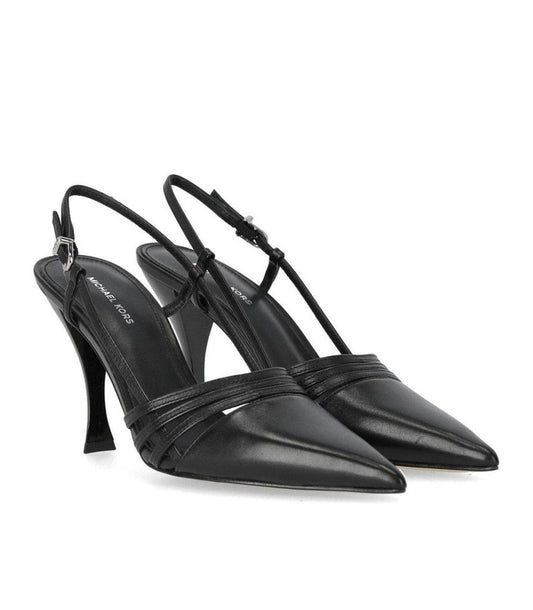 Haisley Black Slingback Pump