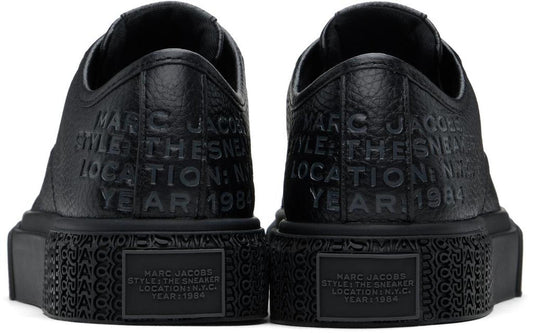 Black 'The Leather' Sneakers