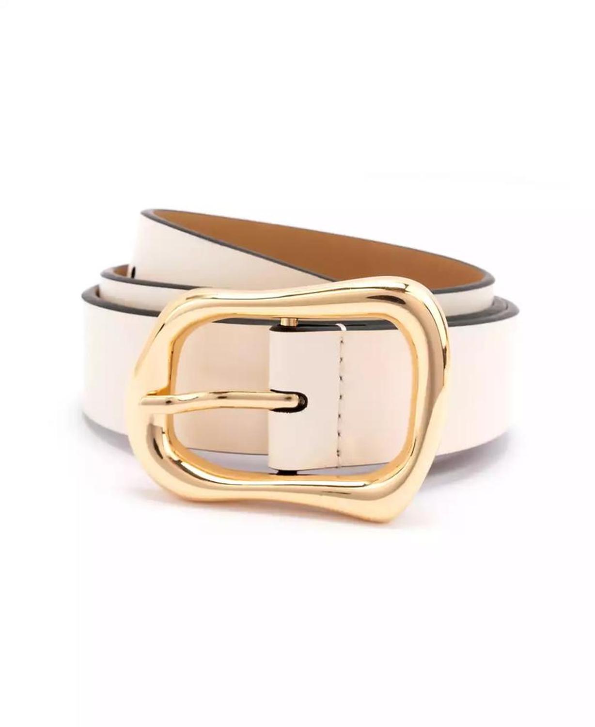 Women's 30mm Molten Metal Buckle Belt
