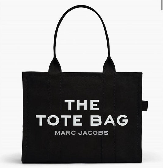Women's The Large Canvas Tote Bag In Black