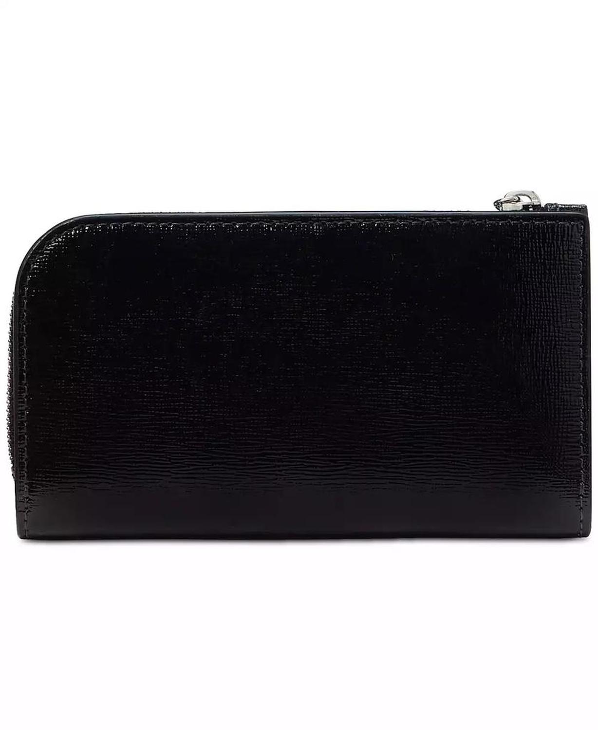 Whiskers Saffiano Leather Small Bifold Wallet
