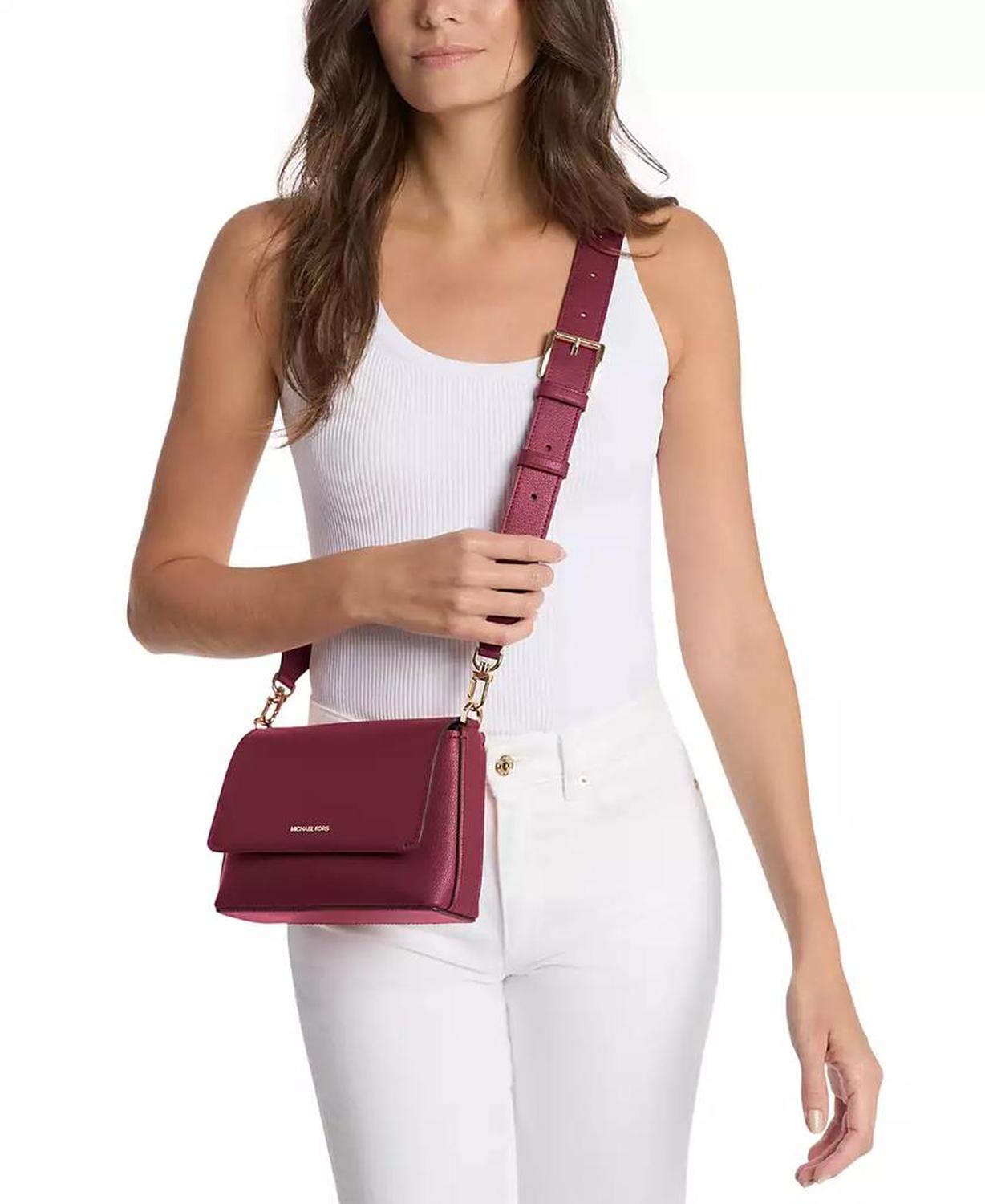Nessa Small Leather Messenger