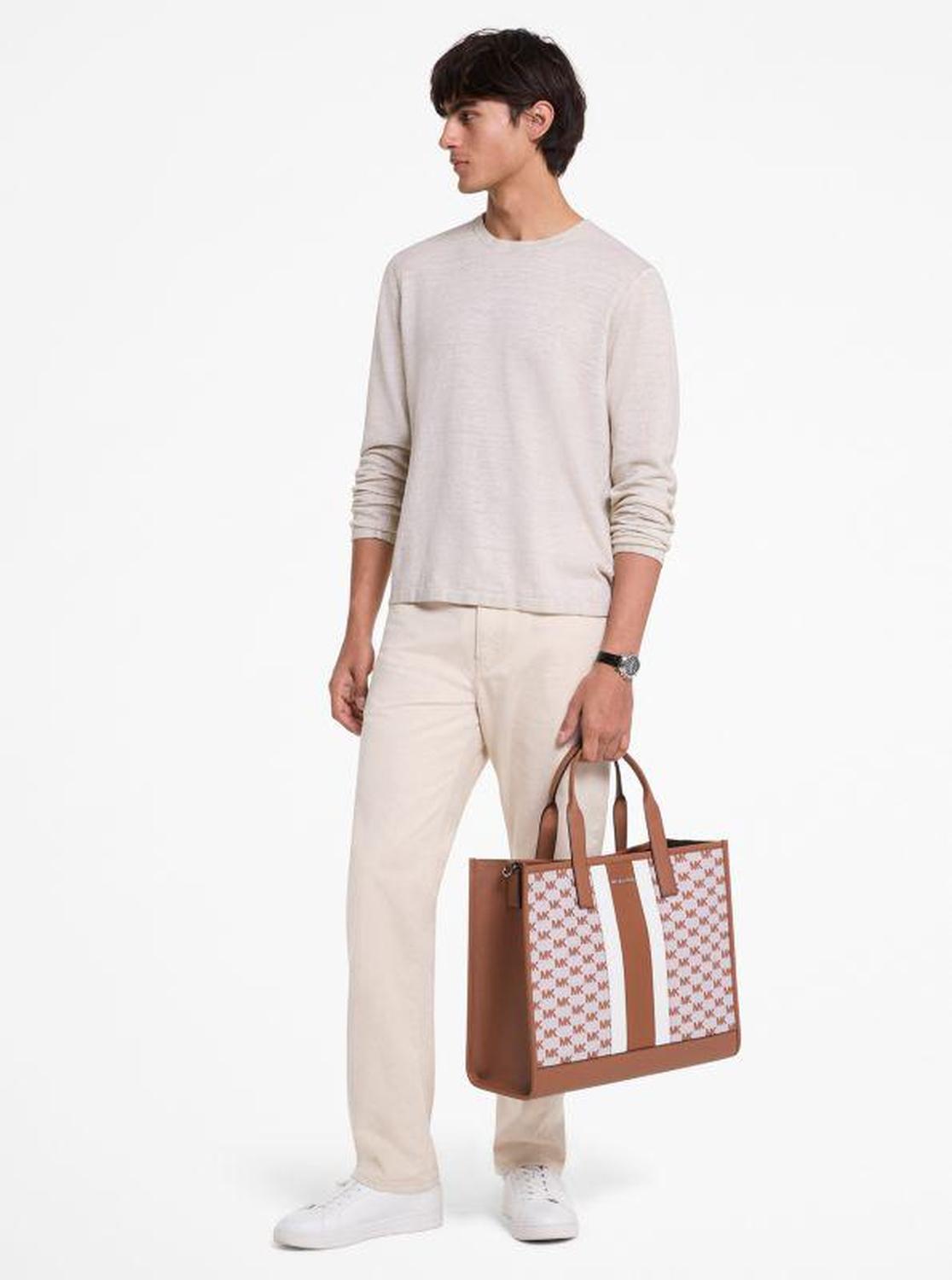 Cooper Logo Jacquard Tote Bag