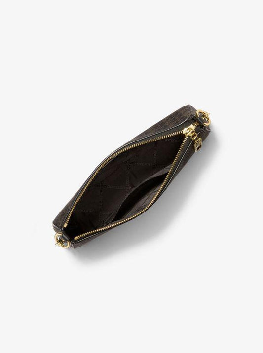 Empire Medium Metallic Chain-Link Pochette