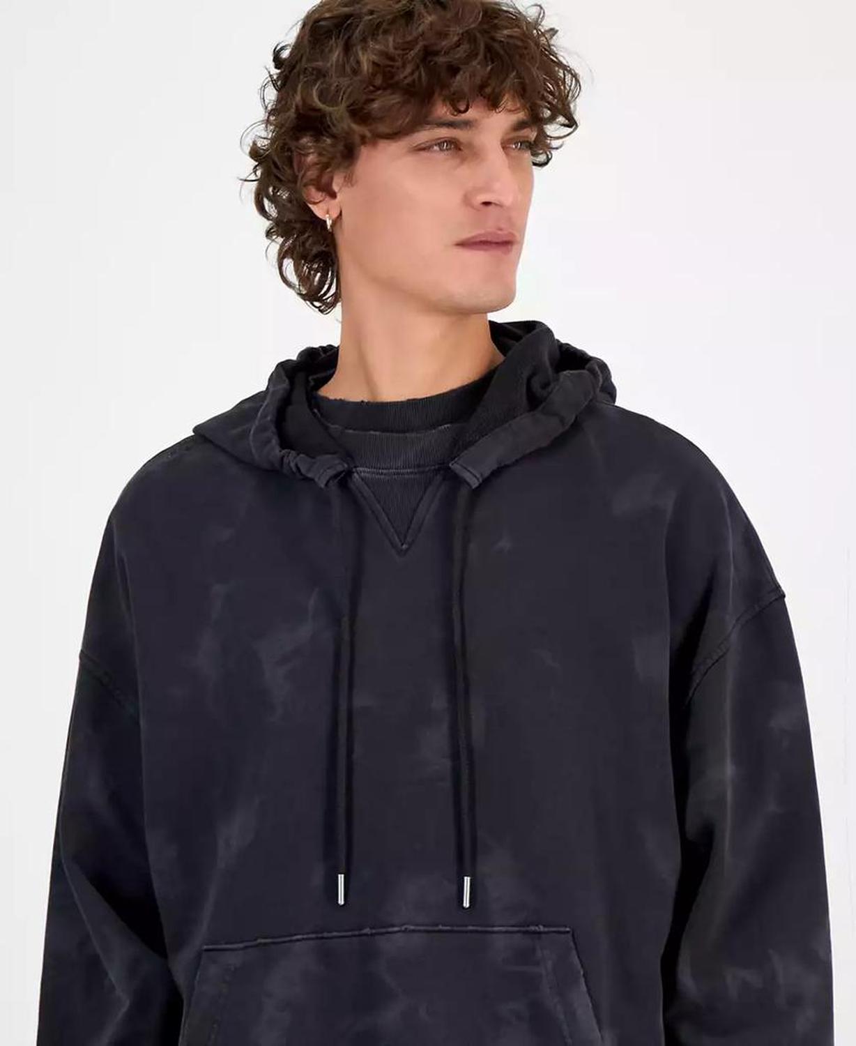 Men's Loose-Fit Pullover Hoodie