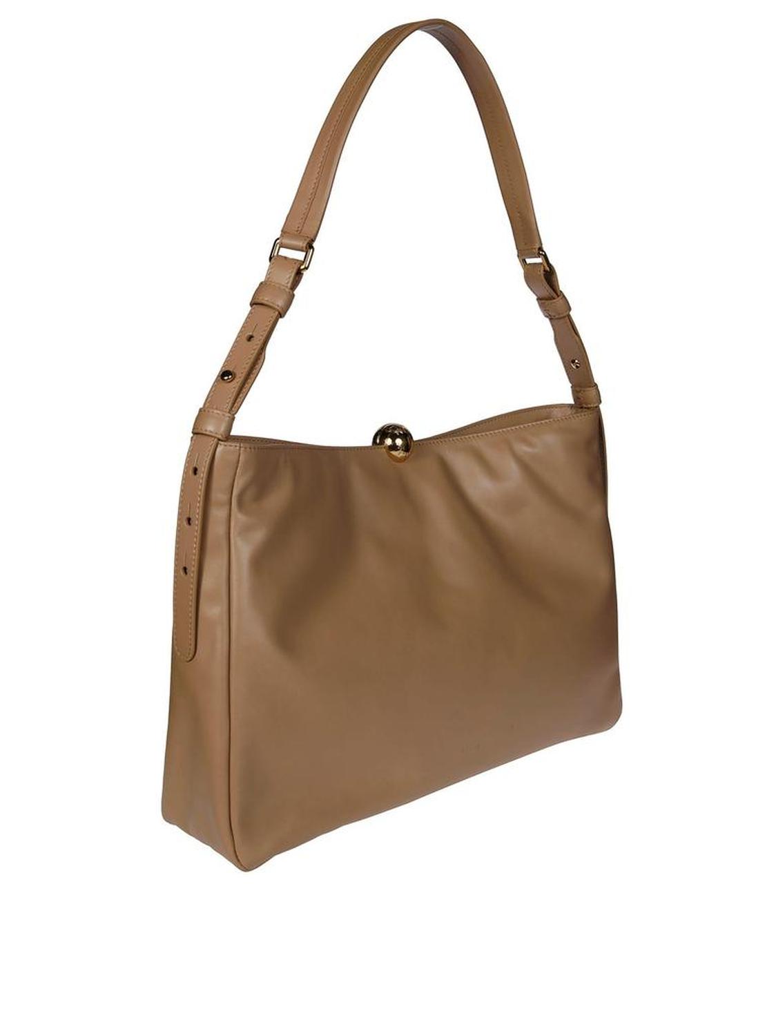 Furla Sfera Logo Debossed Medium Shoulder Bag