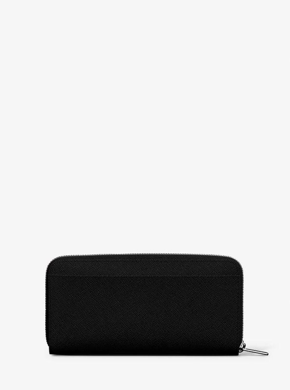 Cooper Saffiano Leather Zip-Around Wallet