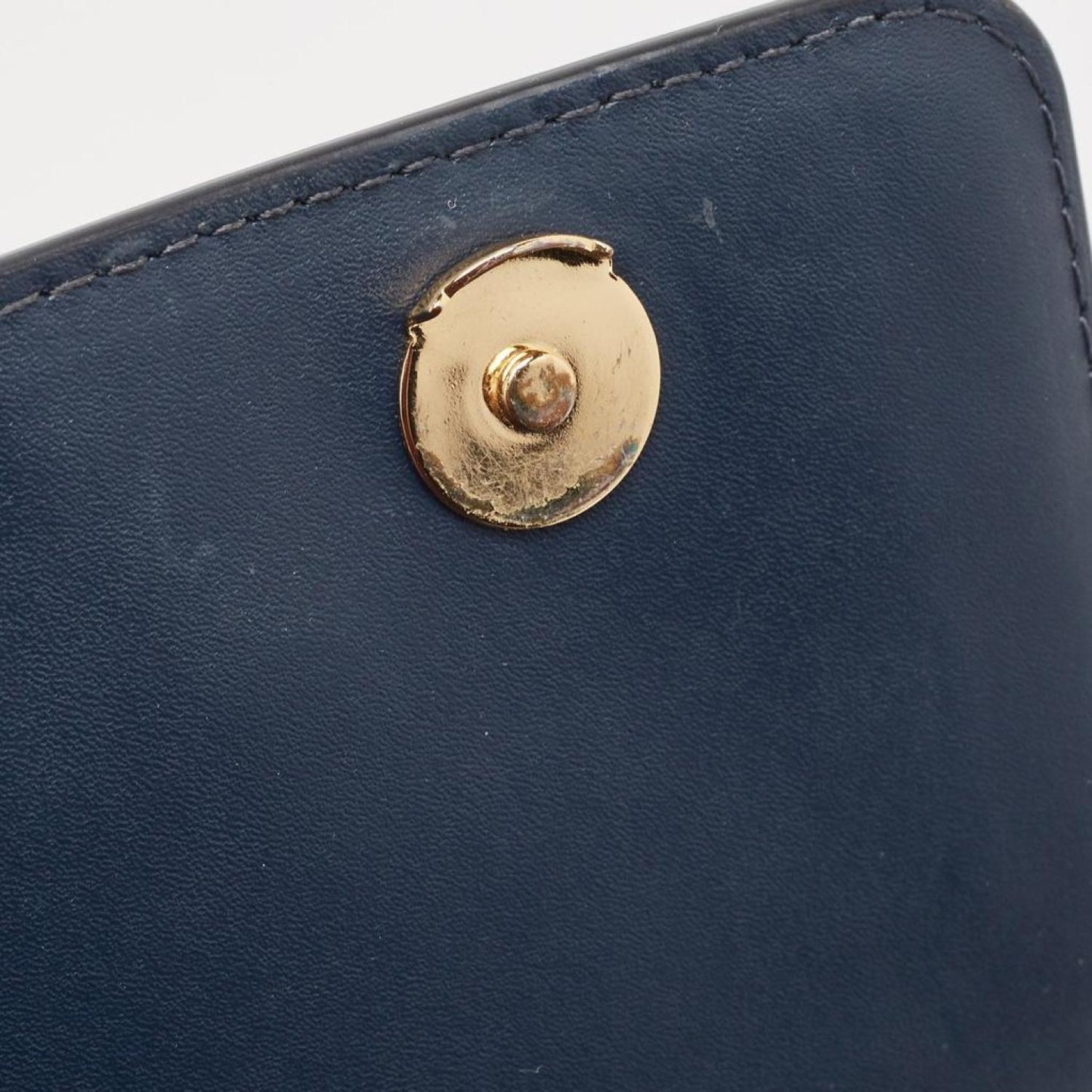 Michael Kors Signature Coated Canvas And Leather Jade Shoulder Bag