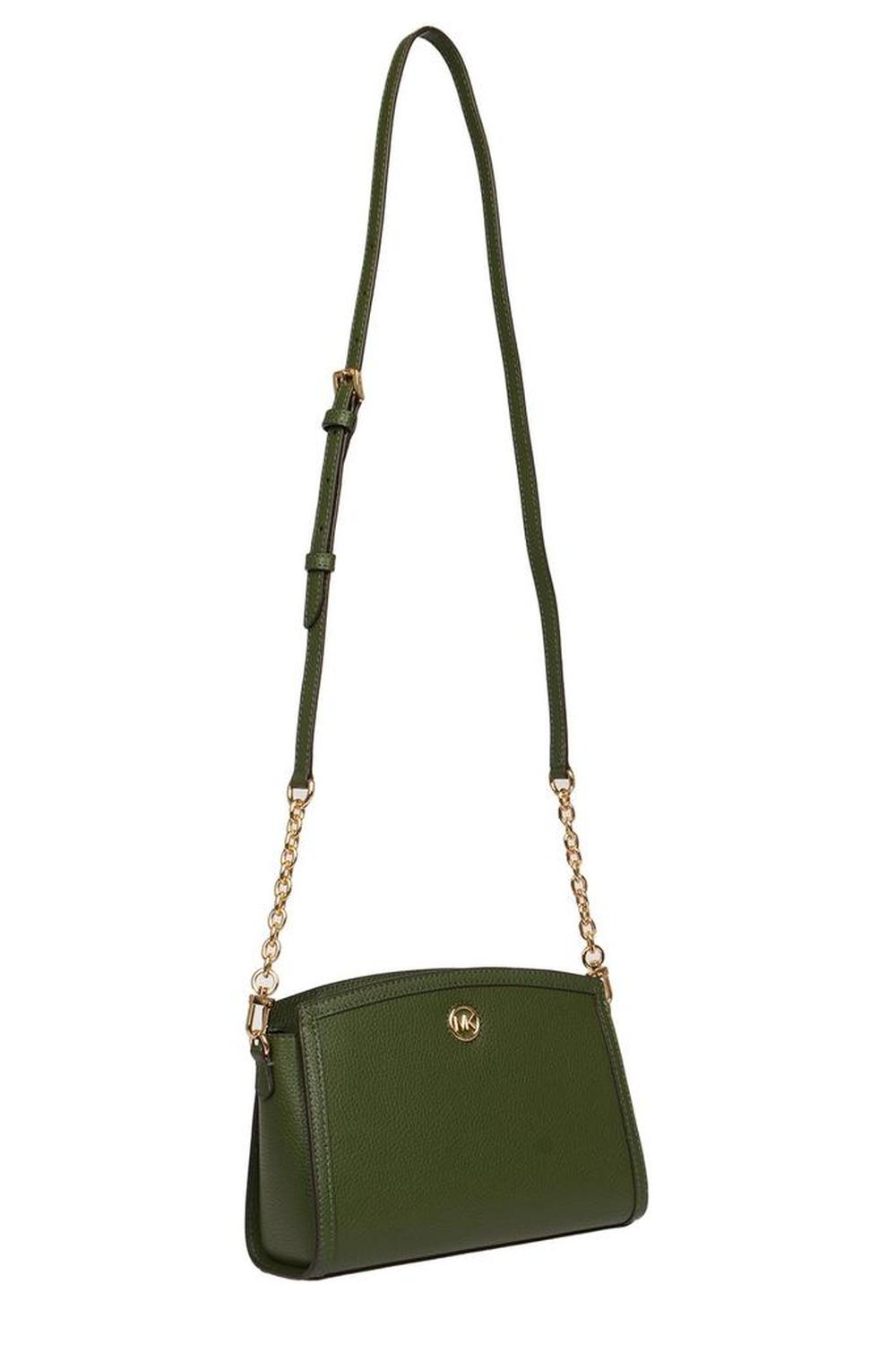 Michael Michael Kors Chantal Large Pebbled Leather Crossbody Bag
