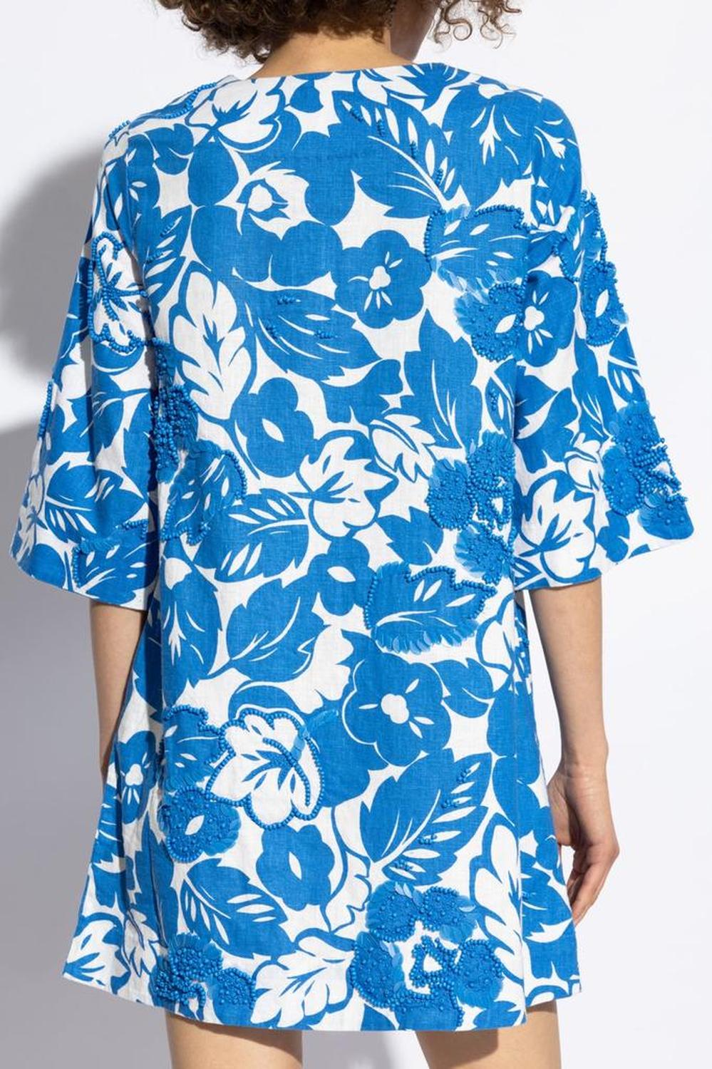 Kate Spade Floral A-Line Dress
