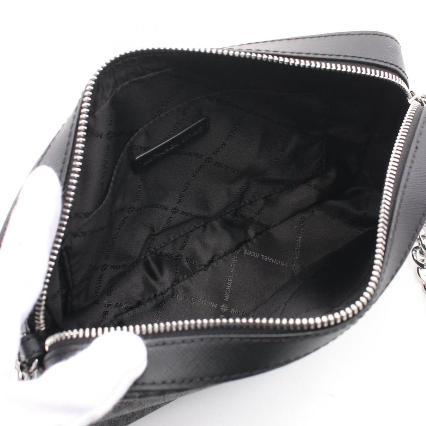 Jet Set Pvc Coated Canvas Leather Shoulder Bag (Pre-Owned)