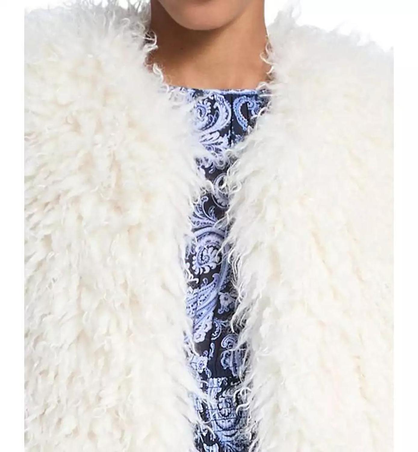 Women's Sleeveless Faux Fur Vest