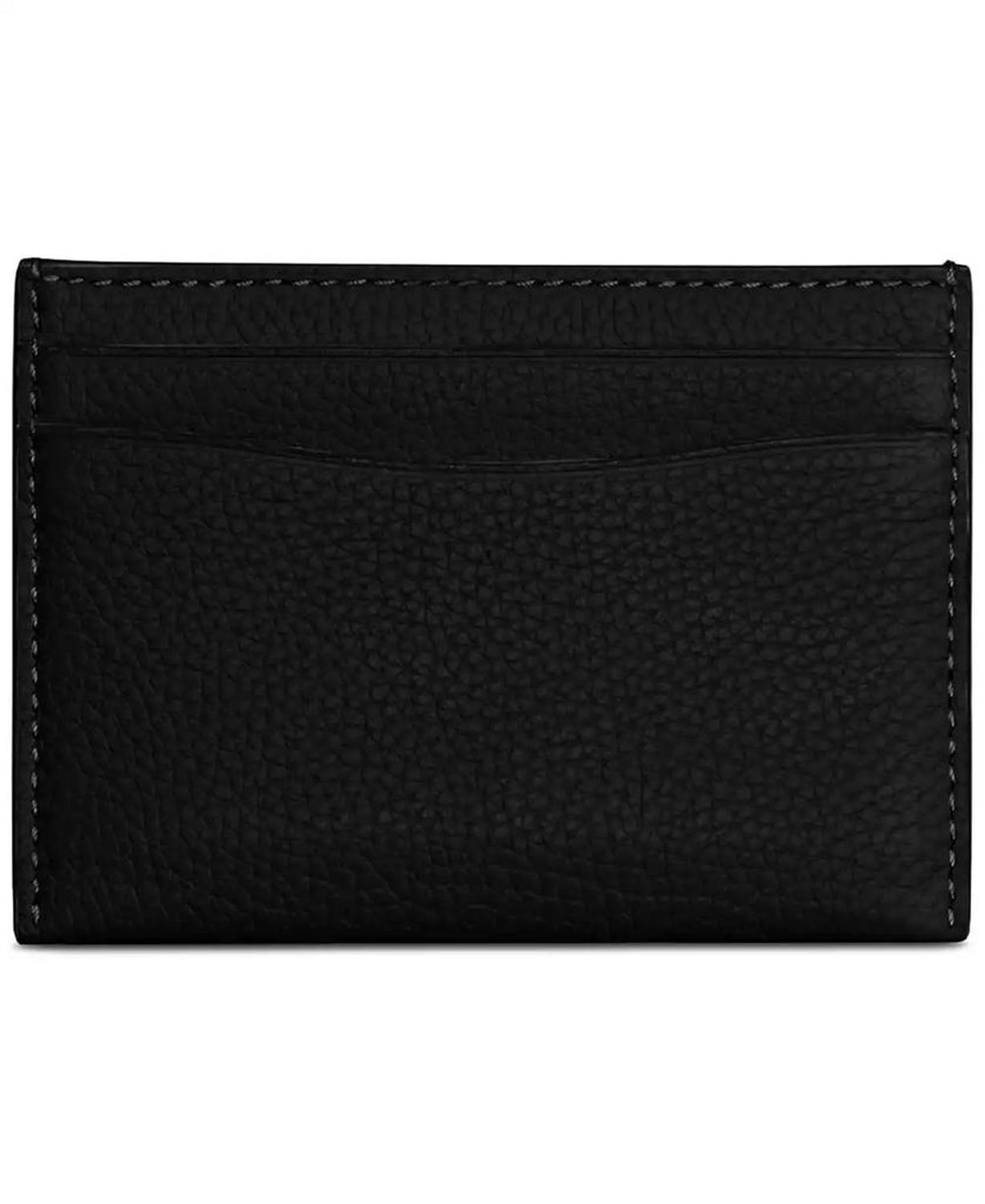 Essential Polished Pebble Leather Card Case