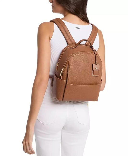 Sable Small Leather Backpack