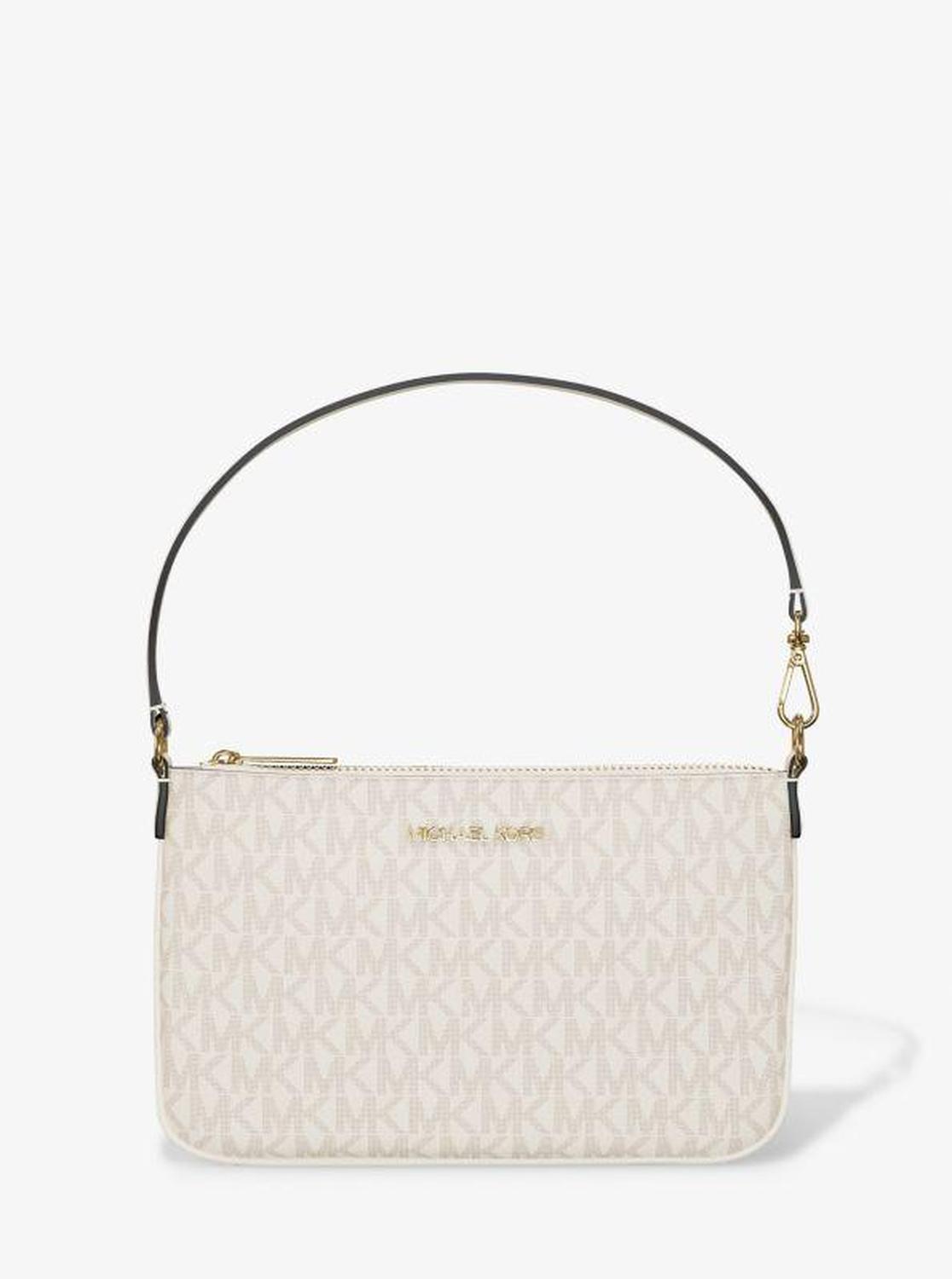 Jet Set Small Signature Logo Convertible Wristlet