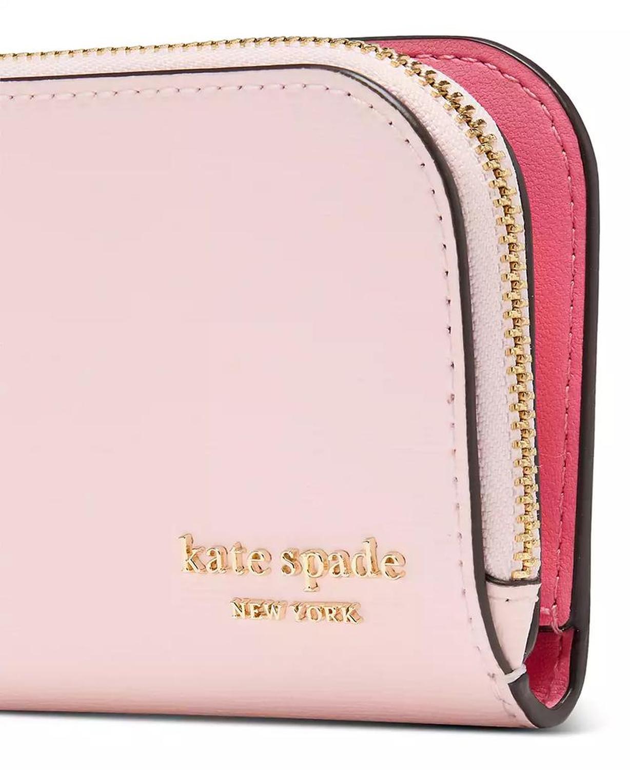 Devin Saffiano Leather Small Slim Bifold Wallet