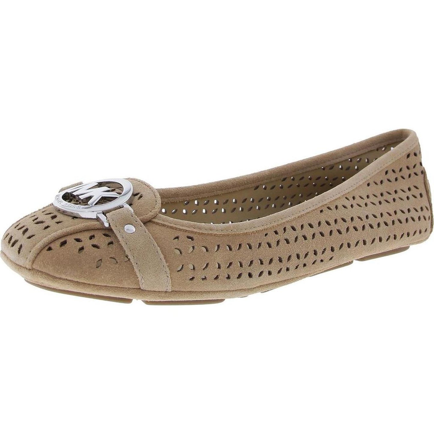 Fulton Womens Embellished Moccasin Flats