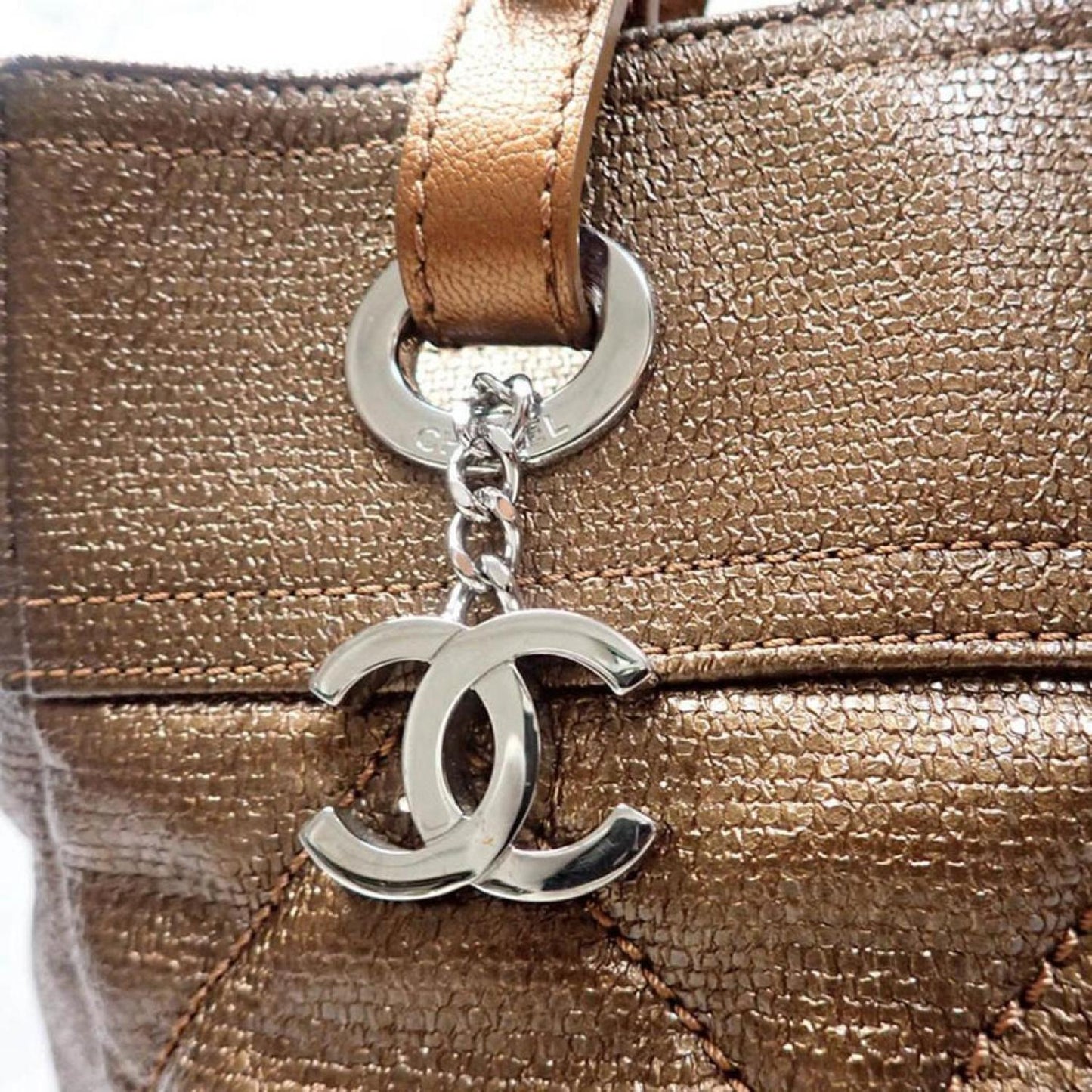 Chanel Paris Biarritz Canvas Tote Bag (Pre-Owned)