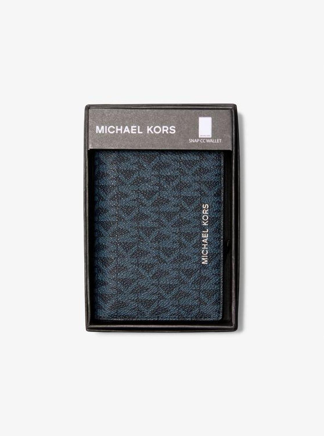 Cooper Signature Logo Print Wallet