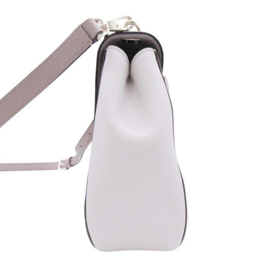 Dusty pink ish Leather Shoulder Bag (Pre-Owned)