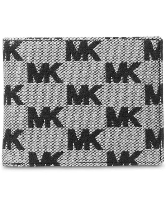 Men's Malone Slim Leather MK Logo Wallet
