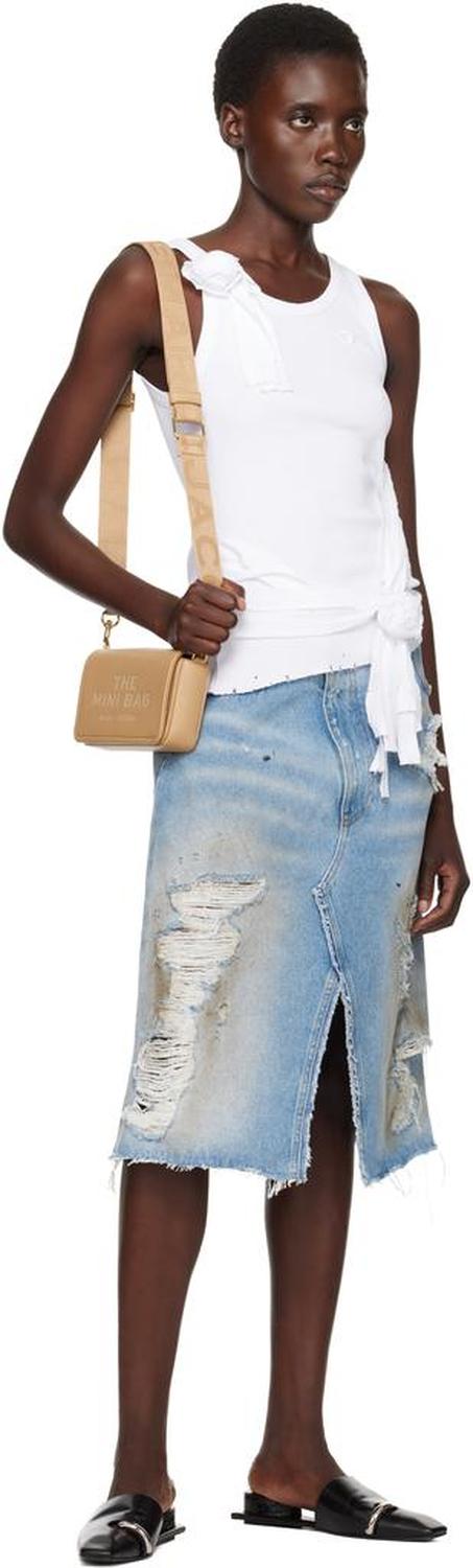 Tan 'The Leather Mini' Bag