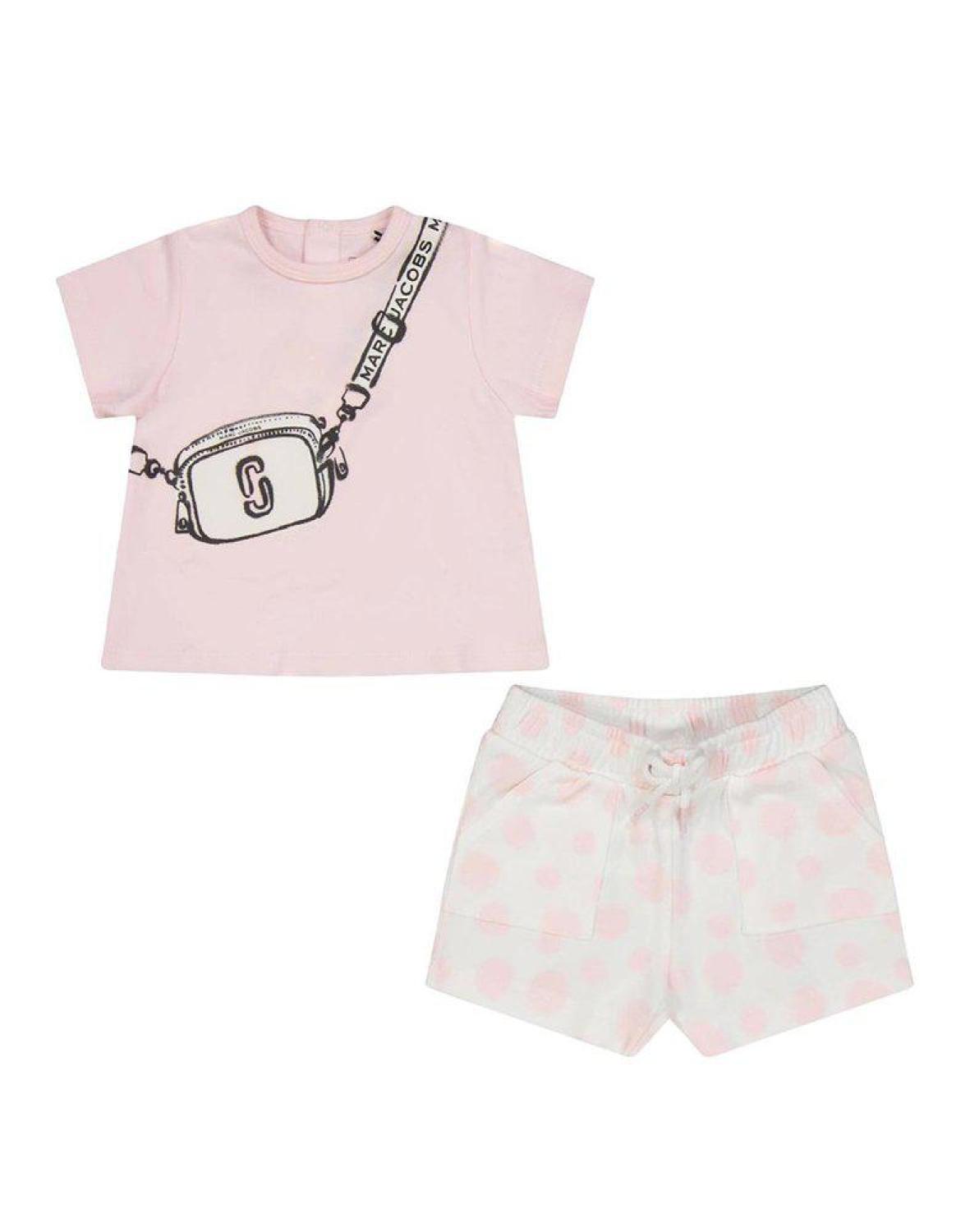 The Marc Jacobs Kids Graphic-Printed Crewneck Shorts Set